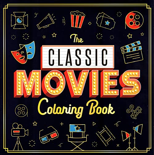 Beispielbild fr Classic Movies - Coloring Books for Adults zum Verkauf von SecondSale