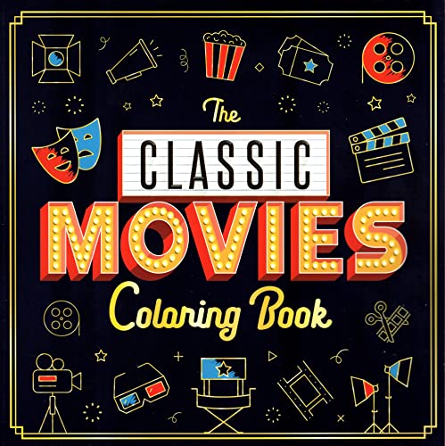 9781837715596: Classic Movies - Coloring Books for Adults