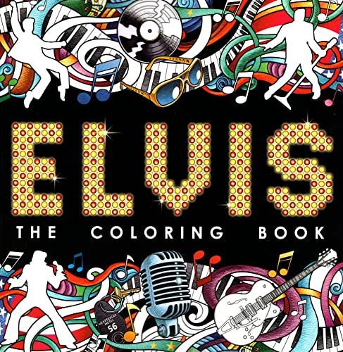Stock image for Elvis - The Coloring Book for Adults for sale by Goodwill Books