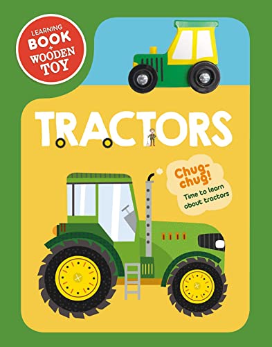 Imagen de archivo de Tractors: Wooden Toy & Board Book Set [Novelty Book] IglooBooks; Green, Willow and Payne, Sally a la venta por Lakeside Books