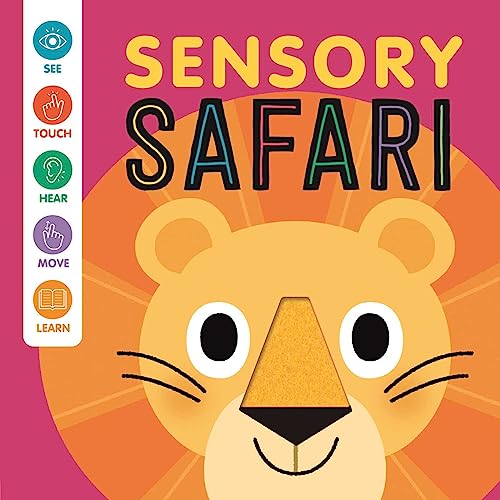 Stock image for Sensory Safari: An Interactive Touch & Feel Book for Babies for sale by BookOutlet