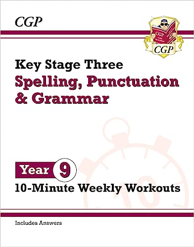 Stock image for New Ks3 Year 9 Spelling, Punctuation and Grammar 10-minute Weekly Workouts for sale by GreatBookPrices