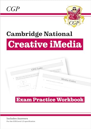 Beispielbild fr New OCR Cambridge National in Creative iMedia: Exam Practice Workbook (includes answers) (CGP Cambridge National) zum Verkauf von WeBuyBooks