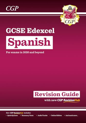 Immagine dell'editore per New GCSE Spanish Edexcel Revision Guide with CGP RevisionHub (for exams from 2026): Includes Audio & Online Tests (CGP Edexcel GCSE Spanish) venduto da Kennys Bookshop and Art Galleries Ltd.