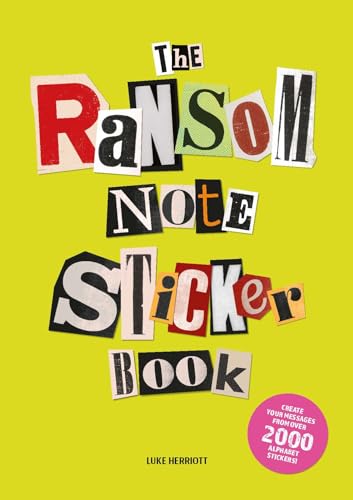 9781837760398: The Ransom Note Sticker Book: Thousands of Letters for Your Anonymous Messages