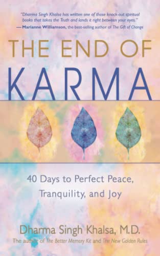 Stock image for The End of Karma: 40 Days to Perfect Peace, Tranquility, and Joy for sale by Brook Bookstore On Demand