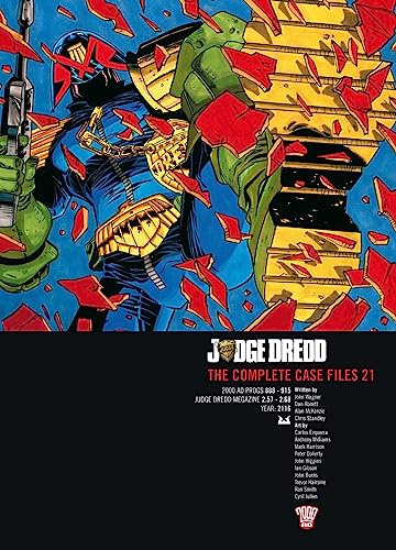 Stock image for Judge Dredd: The Complete Case Files 21 (21) [Paperback] Wagner, John; Abnett, Dan; Ezqeurra, Carlos; Higgins, John and Hairsine, Trevor for sale by Lakeside Books