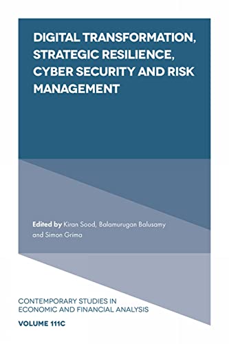 9781837970094: Digital Transformation, Strategic Resilience, Cyber Security and Risk Management