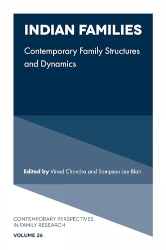 Stock image for Indian Families: Contemporary Family Structures and Dynamics: Vol 26 for sale by Revaluation Books