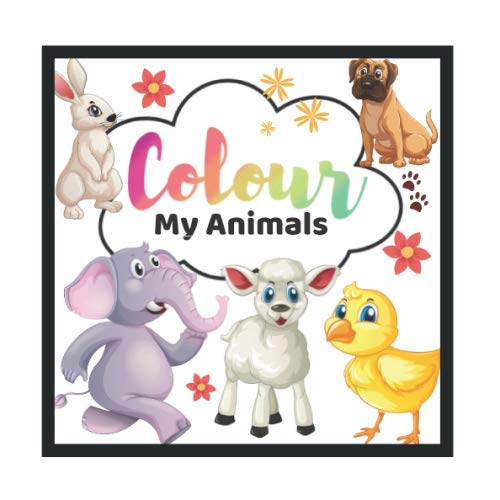 9781838156510: Colour My Animals
