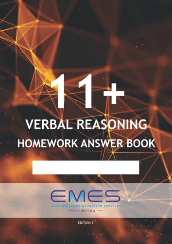 Stock image for 11+ Verbal Reasoning Homework Answer Book (11+ Verbal Reasoning Exam Preparation) for sale by Book Deals