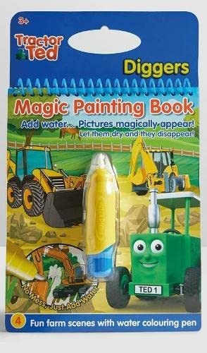 Stock image for Tractor Ted Magic Painting Book - Diggers (Hardcover) for sale by CitiRetail