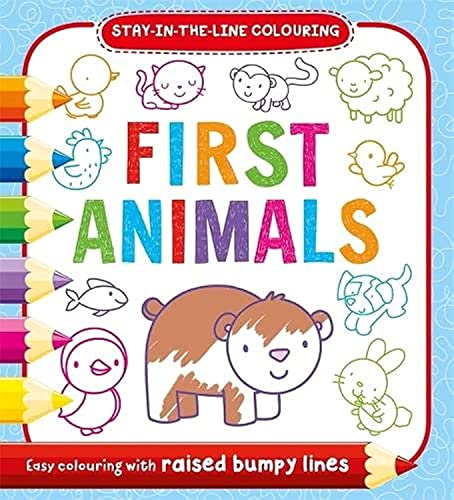 Stock image for First Animals (Bumpy Colouring) for sale by AwesomeBooks