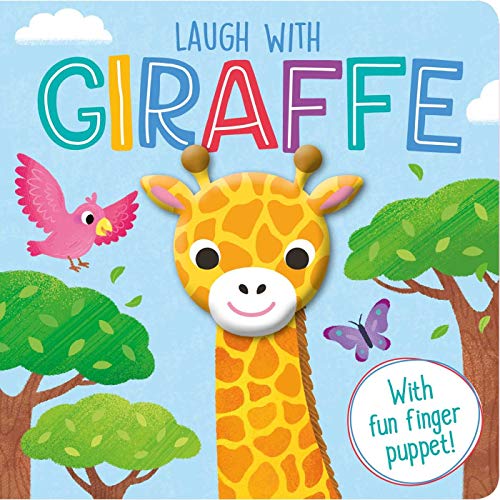 9781838525590: Laugh with Giraffe: Finger Puppet Board Book
