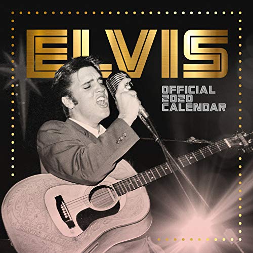 9781838540135: Elvis Square 2020 Calendar - Official Square Wall Format Calendar