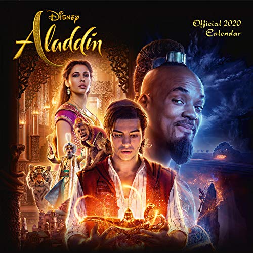 9781838540449: Disney Aladdin 2020 Calendar - Official Square Wall Format Calendar