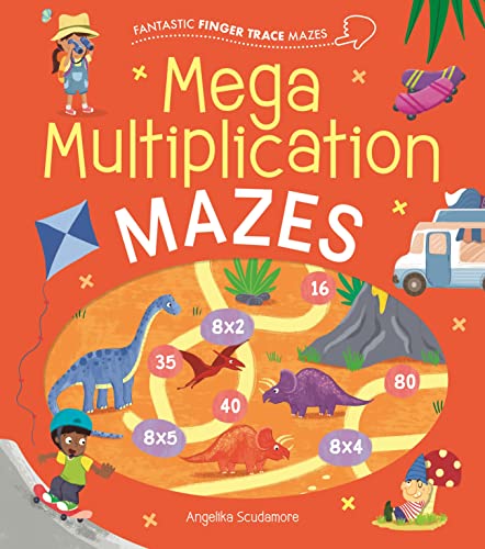 Stock image for Fantastic Finger Trace Mazes: Mega Multiplication Mazes for sale by AwesomeBooks