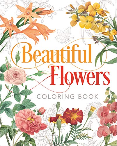 Stock image for Beautiful Flowers Coloring Book (Sirius Classic Nature Coloring) for sale by Book Outpost