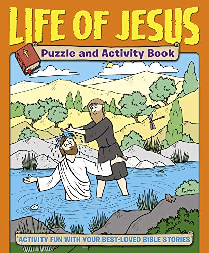 Beispielbild fr Life of Jesus Puzzle and Activity Book: Activity Fun With Your Best-loved Bible Stories (Bible Puzzle and Activity Books, 2) zum Verkauf von WorldofBooks