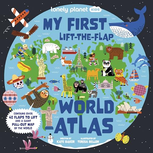 Imagen de archivo de Lonely Planet Kids My First Lift-The-Flap World Atlas 1 a la venta por PBShop.store US