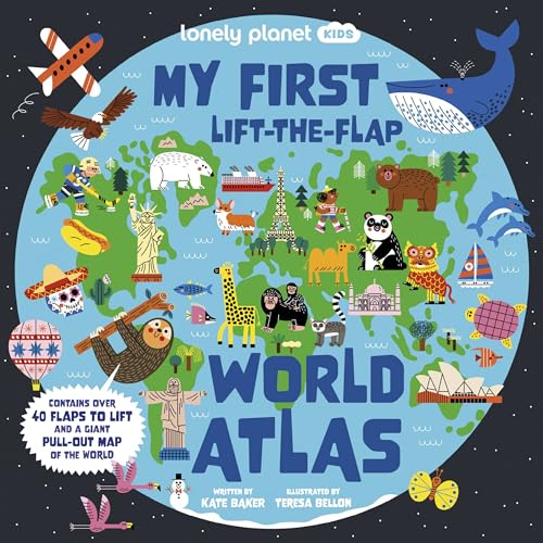 Stock image for Lonely Planet Kids My First Lift-The-Flap World Atlas 1 for sale by PBShop.store US