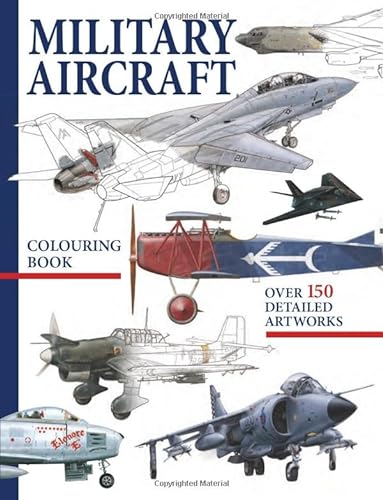 9781838862930: Military Aircraft Colouring Book