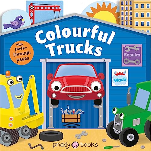 Beispielbild fr Colourful Trucks: 2 (Tiny Tots Peep Through) zum Verkauf von WorldofBooks