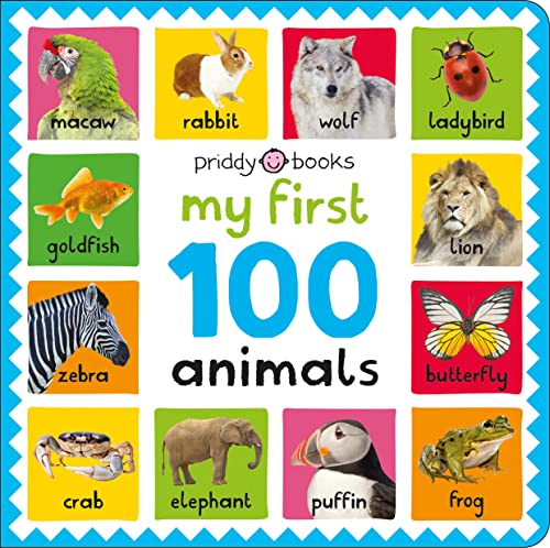 Imagen de archivo de My First 100: Animals a la venta por WorldofBooks