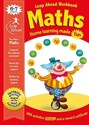 Beispielbild fr Leap Ahead: 6-7 Years Maths (Leap Ahead Workbook Expert) zum Verkauf von AwesomeBooks