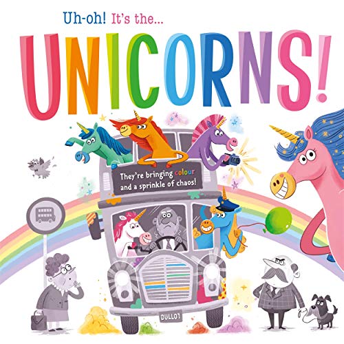 Imagen de archivo de Uh-oh! It's the Unicorns! (Picture Flats) a la venta por AwesomeBooks
