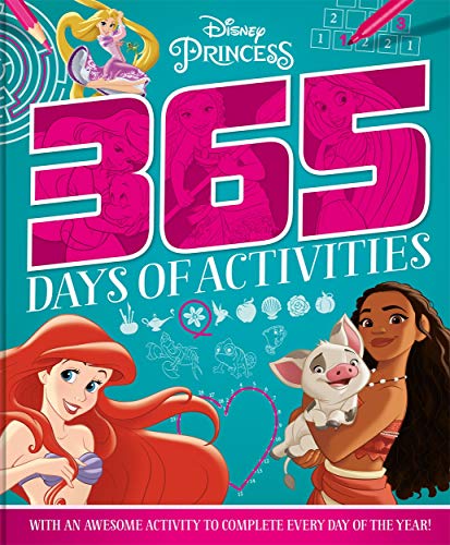 Beispielbild fr Disney Princess 365 Puzzles & Activities zum Verkauf von WorldofBooks