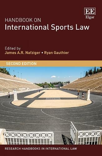 Stock image for Handbook on International Sports Law (Research Handbooks in International Law series) for sale by Books From California