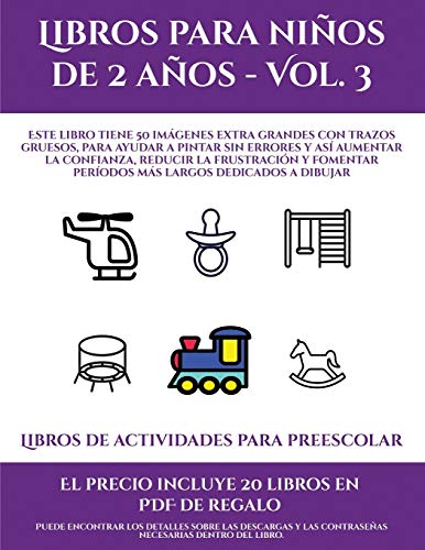 Libros de actividades para preescolar (Libros para niños de 2 años