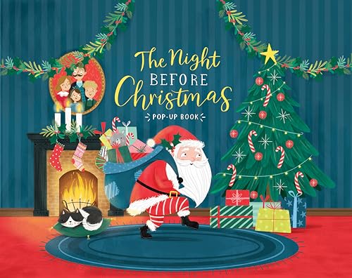Beispielbild fr The Night Before Christmas (Christmas Pop-Up Book) zum Verkauf von AwesomeBooks