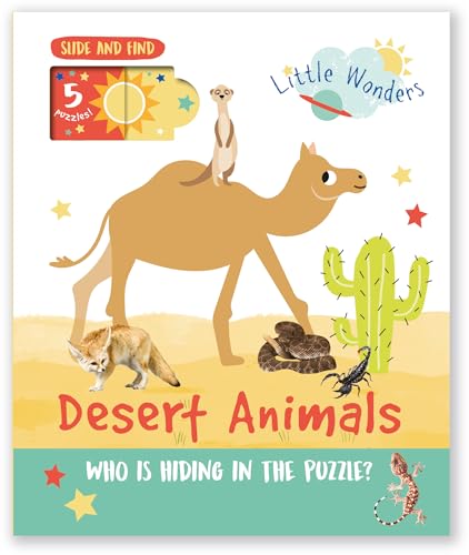 Imagen de archivo de Desert Animals : Who Is Hiding in the Puzzle? a la venta por GreatBookPrices