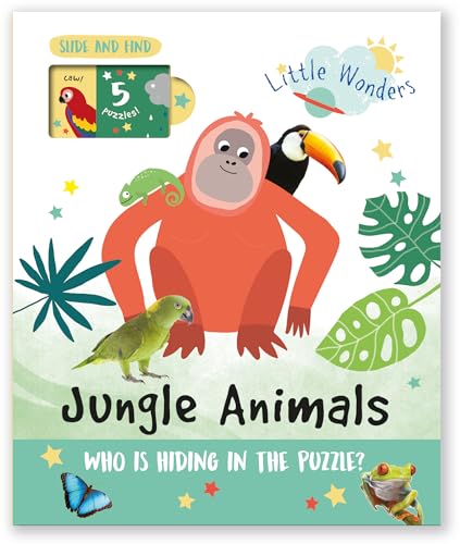 Imagen de archivo de Jungle Animals : Who Is Hiding in the Puzzle? a la venta por GreatBookPrices
