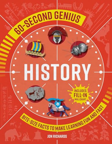 9781839350542: 60-Second Genius - History: Bite-size facts to make learning fun and fast