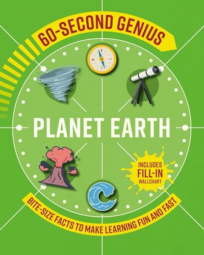Beispielbild fr 60-Second Genius - Planet Earth: Bite-size facts to make learning fun and fast zum Verkauf von Monster Bookshop