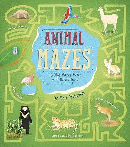 Stock image for Animal Mazes: 45 Wild Mazes Packed with Nature Facts (Arcturus Fact-Packed Mazes) for sale by WorldofBooks