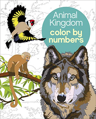 Imagen de archivo de Animal Kingdom Color by Numbers (Sirius Color by Numbers Collection, 11) a la venta por HPB Inc.