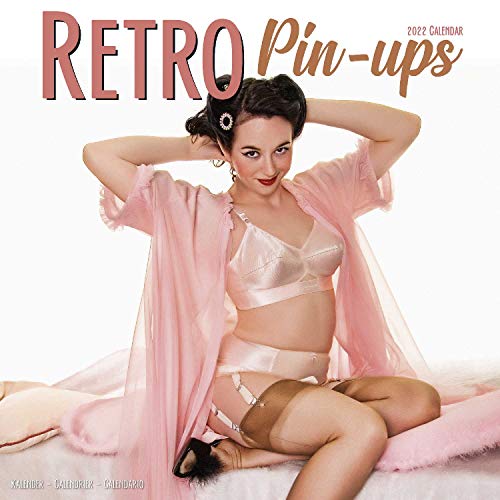 9781839413094: Retro Pin Ups 2022 Wall Calendar