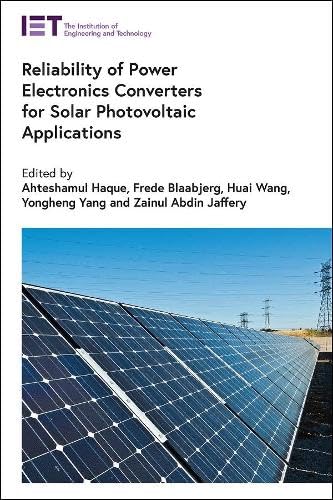 Stock image for Reliability of Power Electronics Converters for Solar Photovoltaic Applications (Energy Engineering) [Hardcover ] for sale by booksXpress