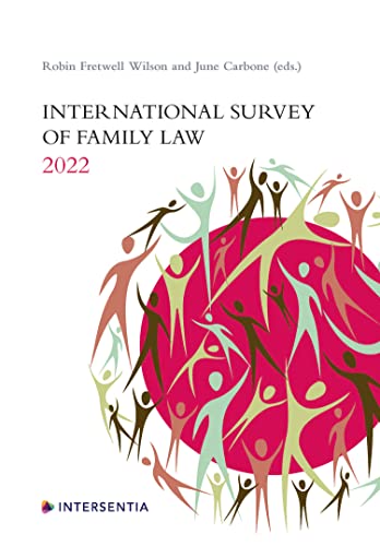 Imagen de archivo de International Survey of Family Law 2022 a la venta por Cambridge Rare Books