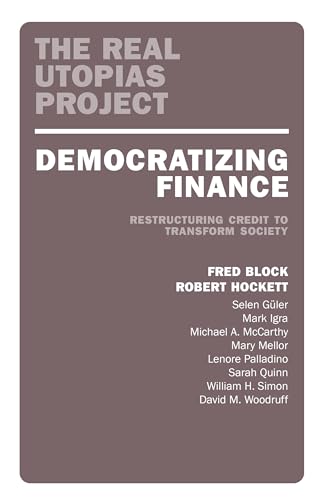 Beispielbild fr Democratizing Finance zum Verkauf von Blackwell's