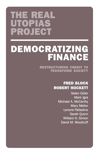 Imagen de archivo de Democratizing Finance a la venta por Blackwell's