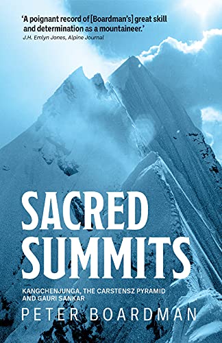 Stock image for Sacred Summits: Kangchenjunga, the Carstensz Pyramid, and Gauri Sankar for sale by WorldofBooks