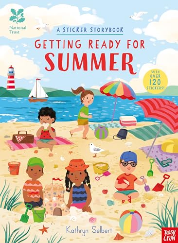 9781839945649: National Trust: Getting Ready for Summer, A Sticker Storybook (National Trust Sticker Storybooks)