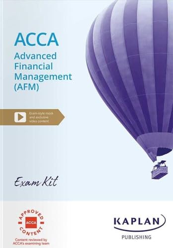 Beispielbild fr ADVANCED FINANCIAL MANAGEMENT - EXAM KIT zum Verkauf von WorldofBooks