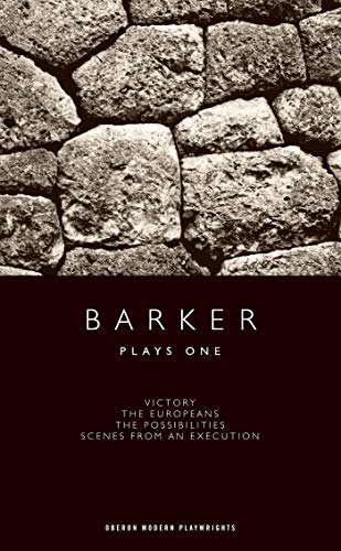 Stock image for Barker: Plays One for sale by Better World Books