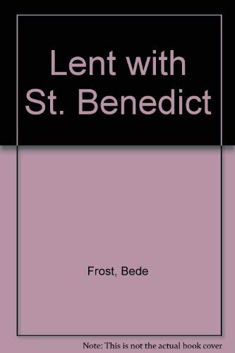 Imagen de archivo de Lent with St Benedict a la venta por Skihills Books